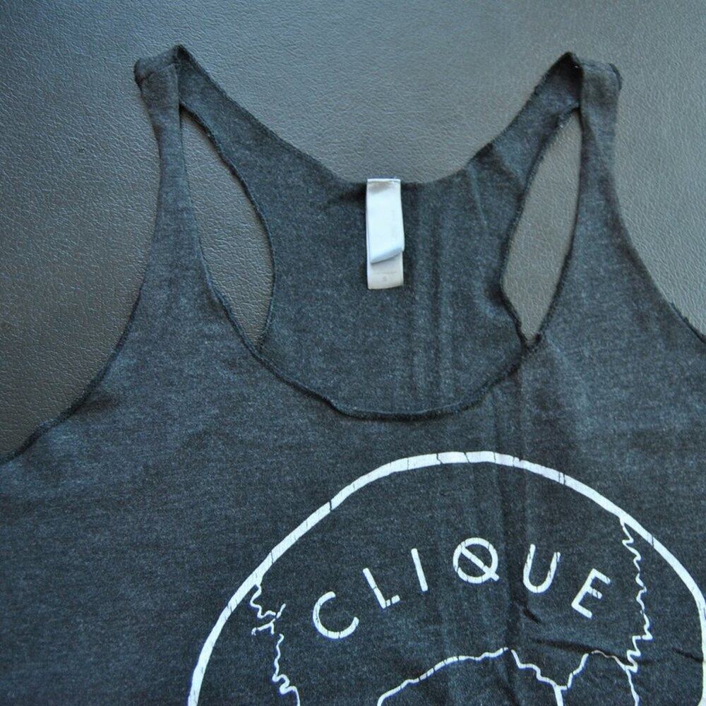 Twenty One Pilots Clique Small Gray Skull Tank Top - Picture 2 of 6